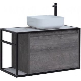 Тумба под раковину Aquanet Nova Lite Loft 261655 R 90 см дуб рошелье